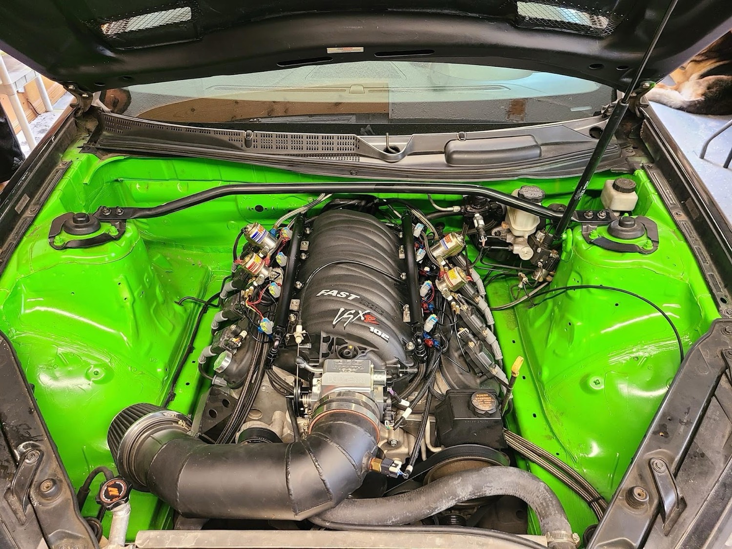 Engine bay reference after ABS delete