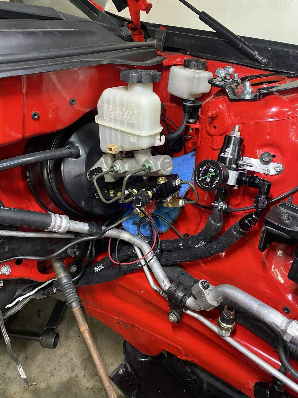 ABS delete master cylinder and lines overview