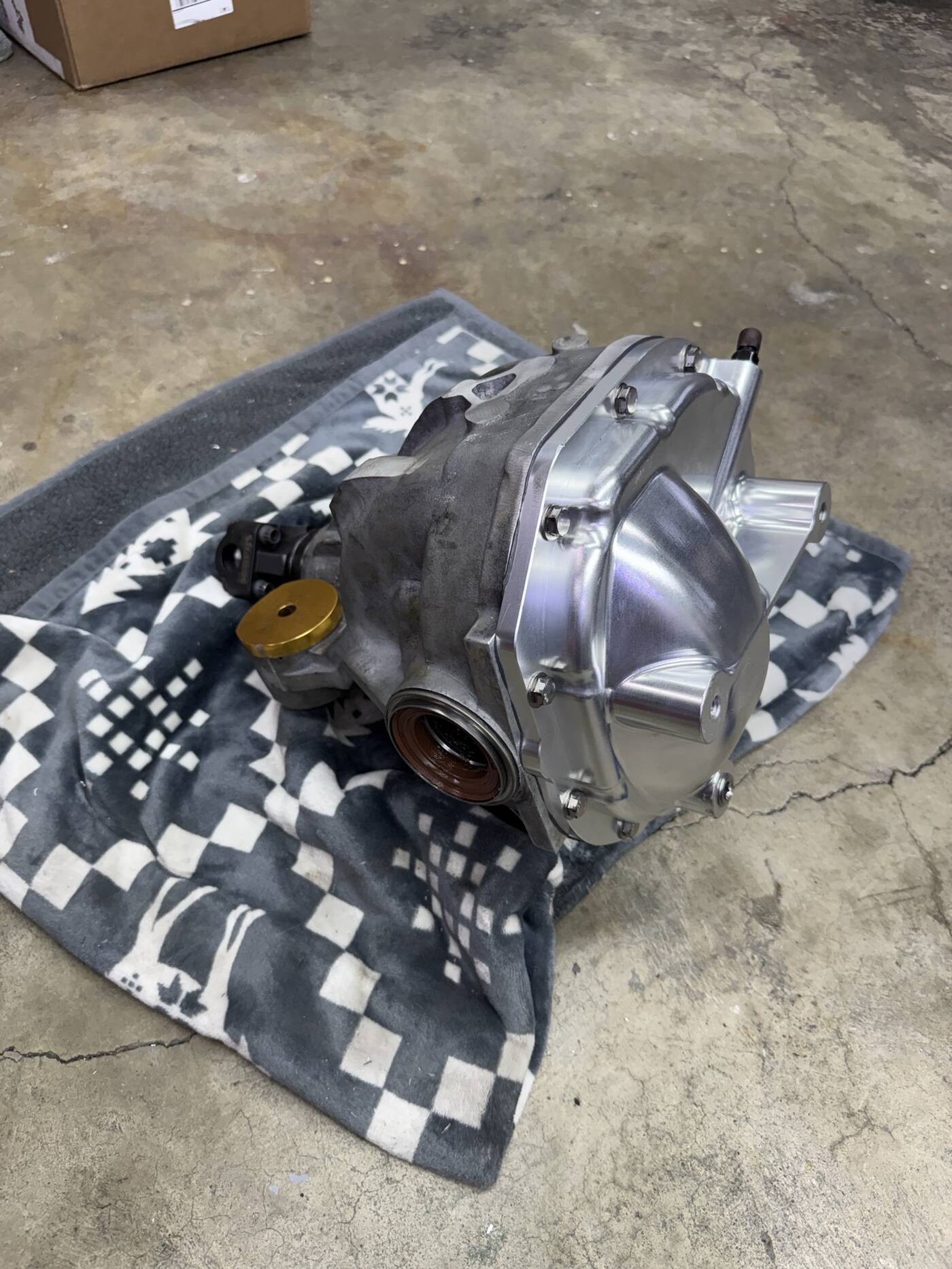 Ford 8.8 differential on bench