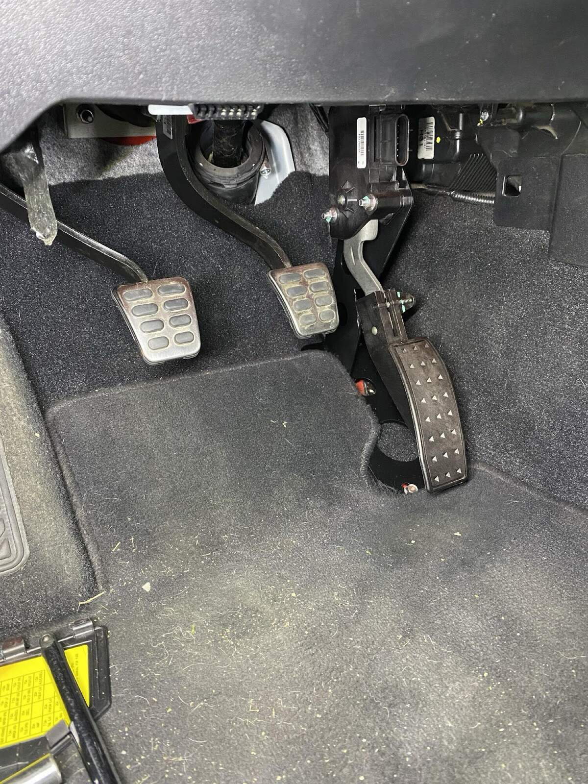 Jason Riddle drive by wire pedal installed
